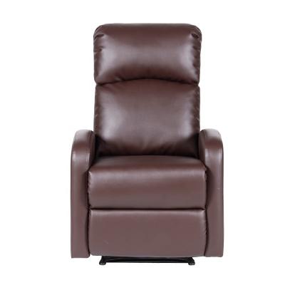 China New Extended Luxury Leisure Sofa Recliner Leather Furniture 2021 Simple Design for sale