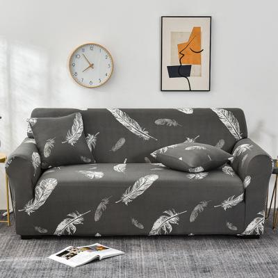 China Modern Floral Printed Slipcovers Stretch Plaid Sofa Covers for Living Room Couch Chair Elastic Cover Sofa Towel Home Decor 1/2/3/4-seat for sale