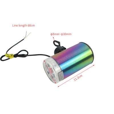 China Factory sale portable audio speakers factory manufacture electric sound motorcycle colorful led audio speakers player lamp for sale