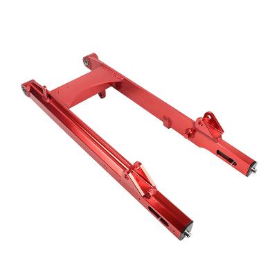 China Best Price Top Quality Adjustable Modified Red Rear Flat Swing Arm Alloy Motorcycle Fork Fork for sale