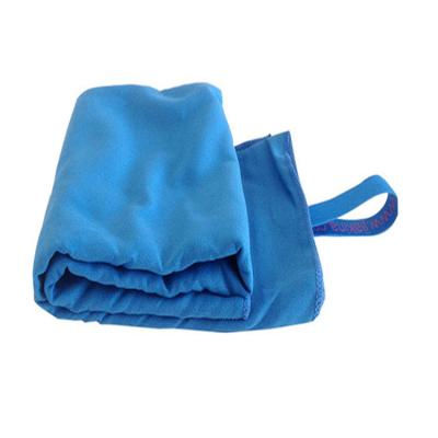 China Customized High Quality Hot Sale Microfiber Travel Towel QUICK DRY With Mesh Bag for sale