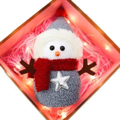 China Children's toys good selling men's red Christmas child toys decoration children's gift lovely cute ornament dolls for sale