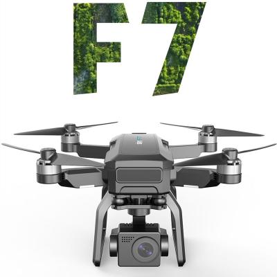 China SJRC F7 4K Drone 4K 5G WIFI 3KM FPV GPS Dron 3D Sight Mode Eachine and PRO RC Brushless Motor with 4K HD Camera Triaxial Gimbal 25mins Flight Time for sale