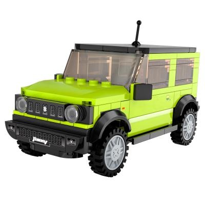 China Technical Toy Cada C55023 Japan Orv Suzuki Jimny Building Block 1:24 Scale Classic Off-Road Race Car Vehicle Building Block Bricks for sale