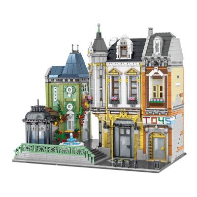 China Safety In Running UG-10190 Series Toy Shop Afol Square Building Blocks Recommend Bricks Toys Gift For Children Lepining for sale