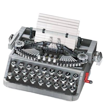 China MODEL TOY 90011 Typewriter Expert Building Creative Block Model Bricks Educational Toys Christmas Gifts For Kids Birthday for sale