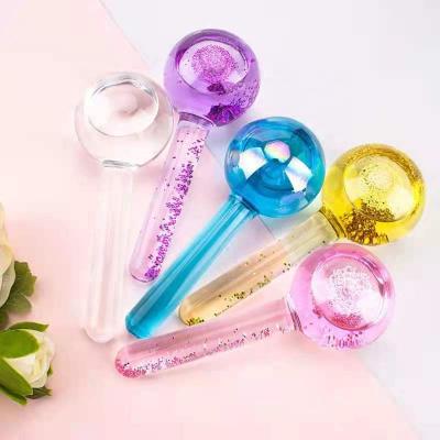 China Face Lift Peel Crystal Summer Skincare Hot Cooling Ball Mini Ice Globes for sale