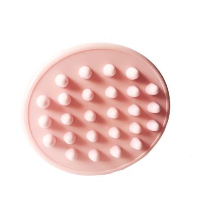 China Body Silicone Handheld Scalp Massage Shower Head Brush for sale