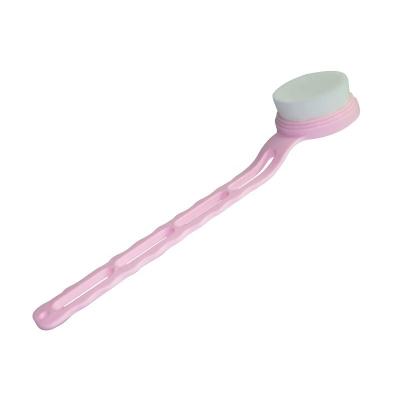 China Ruixinli Long Handle Fiber Hair Comfortable And Harmless Plastic Body Bath Back Brush for sale