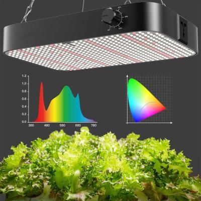 China VEG+BLOOM+COB LED Grow Plant Light Quantum Lamp 130w Vertical Agriculture Grow Light For Indoor for sale