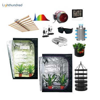 China Easily Assembled Indoor Grow Tent 1.2x1.2x2m Bud Plant Reflective Room Hydroponics for sale