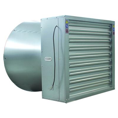 China Poultry Farm Shutter Fan Poultry Butterfly Hot Selling Cooling Cone Galvanized Exhaust Fan for sale