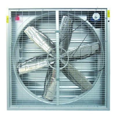 China Farms Drop Hammer 1220mm Industrial Factory Greenhouse Ventilation Exhaust Fan Wall Mounted Fan for sale