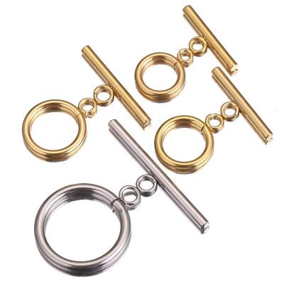 China Stainless Steel OT Clasps Buckle Connectors Adjustment Bracelet Necklace For DIY Jewelry Making Findings BKRTS295 for sale