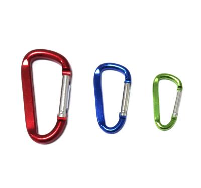 Китай Carabiner персонализированное способом закрепляет охрану окружающей среды кольца для ключей металла продается