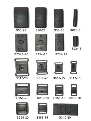 중국 아BS 플라스틱 Eco 친절한 방아끈 부속품, 안전 이탈 버클 판매용