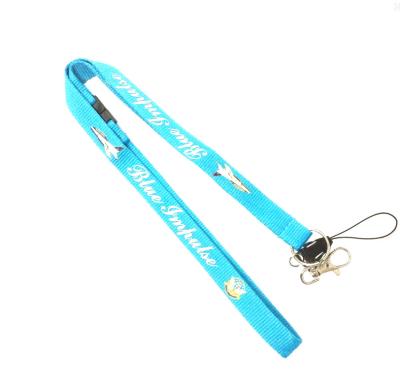 China CMYK Custom Polyester Silk Screen Lanyards With Mobile Phone String for sale