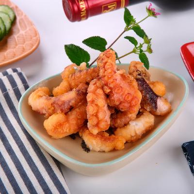 China Frozen Snacks Sushi Wholesale Food Frozen Floured Japan Octopus Cut for sale