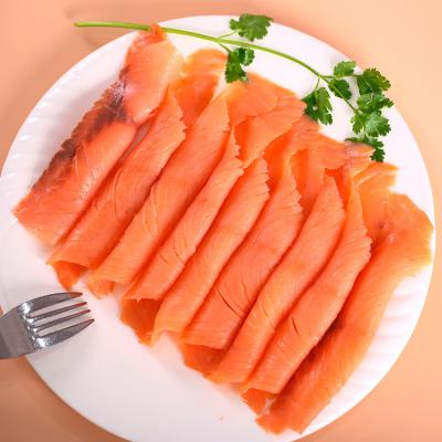 China Wholesale Fashion Organic Custom Seafood Dried and Salted Smoked Salmon Frozen for sale