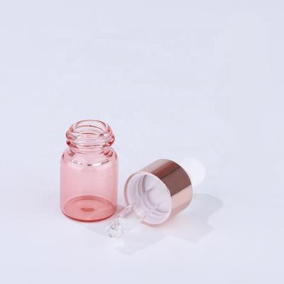 China Zhejiang Hangzhou 30ML Cosmetic Clear White Blue Empty Perfume Bottles Travel Easy To Pack Essential Oil Dropper Bottle for sale