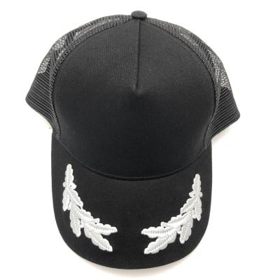 China JOINT Bringt Threads Embroidery Logo Hats With Custom Logo Mesh Trucker for sale