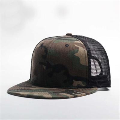 China High quality cheap bulk brim trucker mesh flat cap COMMON for sale