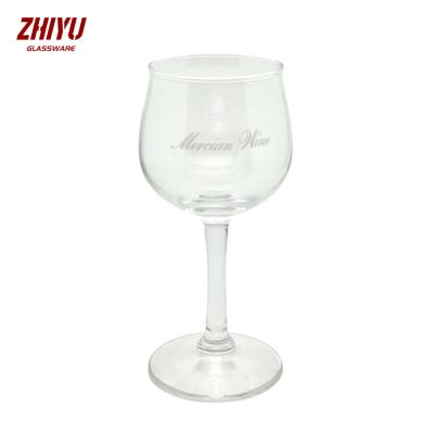 China Sustainable Hot Selling 4.5 oz. 130ml Tasting Wine Glass Cup Christmas Kitchen Gadgets Bar Restaurant Home for sale