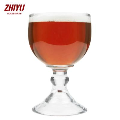 China Vintage cocktail glass Tabletop High-Quality Construction 20 oz. 600ml Craft Beers Schooner Glass for sale