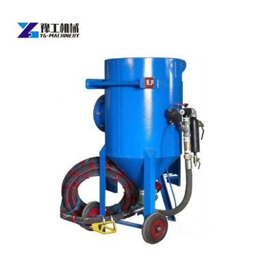 China High Pressure Rust Removal Yugong Machine Wet Dry Sandblasting Small Set for sale