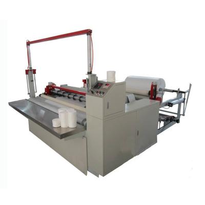 China Wet Wipe Wet Industry Packaging Machine Horizontal Sachet Wipes Cutting Sliting And Rewinding Machine for sale