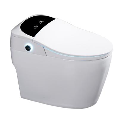 China Smart Toilet CE Smart Double-Flow Siphon Jet Flushing Toilet Toilet Bathroom WC for sale