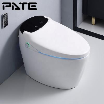 China Automatic Operation Luxury Modern Bathroom Full Automatic Toilet Smart Elderly for sale