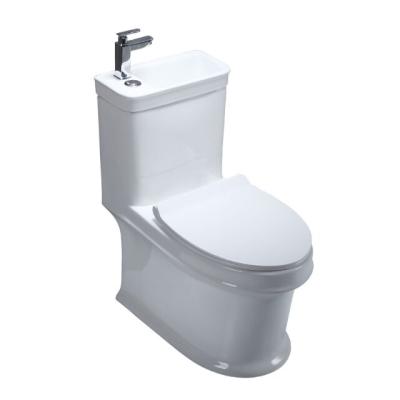 China WRAS Double-Flow Certificated Right Fitting Basin Water Saving Basin Toilet New Design Combination Toilet for sale