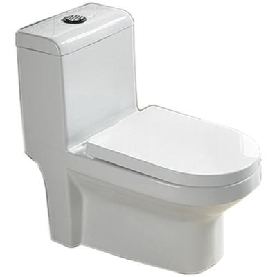 China Double-Flow Sanitary Ware Toilet Maker One-Piece Toilet Wc Wash Down Toilet for sale