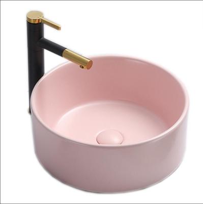 China Europe modern simple solid exterior design basin hole shape hand oval washbasin for sale