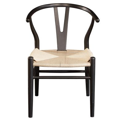 China Cooling Nordic Luxury Modern Furniture Wishbone Y Chair Solid Wood Hotel Dining Chair Out Door Indoor Mid Century Modern Furnish Set for sale