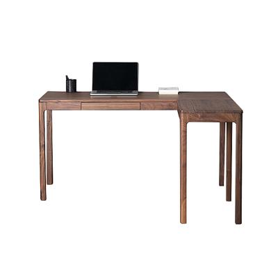 China Durable Solid Wood L Shape Office Computing Desk With Storage Drawer Luxury Wooden Table For Kids And Parent Reading Desk Room Furniture for sale