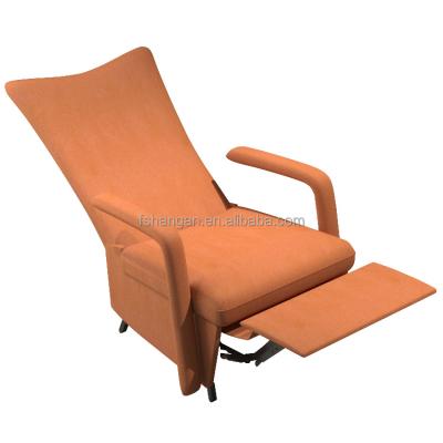 China Massage Bedroom Room Recliner Chair Fabric Recliner Adjustable Single Sofa Home Theater Seating Reading Chair for sale