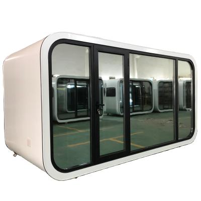 China Fashion modern commercial and family use newest apple cabin portable office prefab mobile home for sale