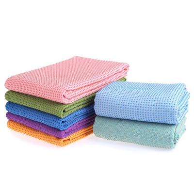 China Newest Design Comfortable Non Slip Comfortable Non Slip Good Quality Microfiber Non Slip Yoga Pilates Mat Towel for sale