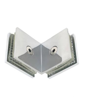 China Guangdong Easy Installation Products Single Door Hinge Door Hinge Door Bracket Clip Glass Flange for sale