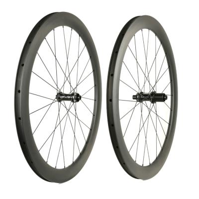 China Road Bikes Disc Brake Cheap Carbon 700c Wheels 25mm Width 50mm Depth Anvil Bicycle Carbon Wheelset for sale