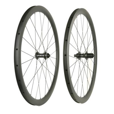 China Road Bikes Carbon Wheelset Anvil 38mm Disc Brake Carbon Bike Wheels 700c Wheelset for sale