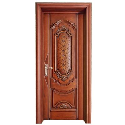 China CBMmart Latest Sound Insulation Wooden Doors Bedroom Soundproof Interior Room Door for sale