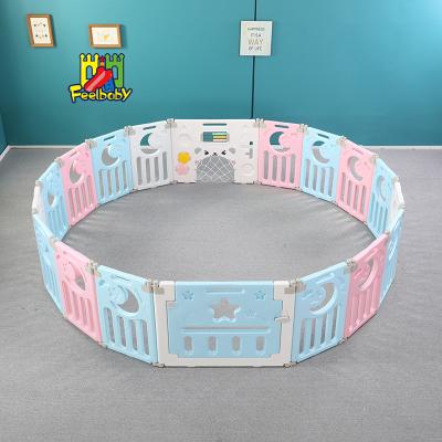 China Feelbaby F-12 Modern Star Foldable Playpen for sale