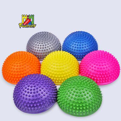 China 2021 Plastic Educational Toys Children's Early Balance Toy Massage Ball Touch Learning Toy Massage Durian Ball for sale