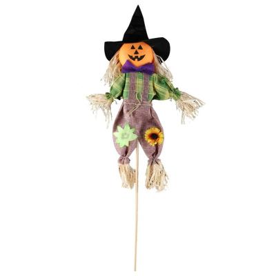 China Eco - Friendly School Garden Party Gifts Thanksgiving Halloween Decorations Scarecrow Doll for sale