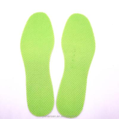 China eco-friendly & Wholesale flexible color mesh fabric +rubber ultra soft and comfortable single shoe insole for sale