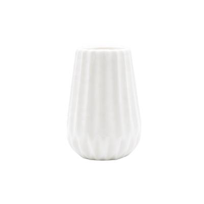 China Art Decor Wholesale Custom Geometric Art Plain Embryo Ceramic Vases for Home Decor Modern Ceramic Flower Vase Decor Ceramic Ornament for sale