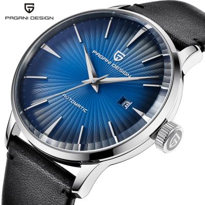 China Automatic Date PAGANI DESIGN 2770 Buy Mens Watches Automatic Date Mechanical Automatic Leather Strap Branded Mens Watch for sale